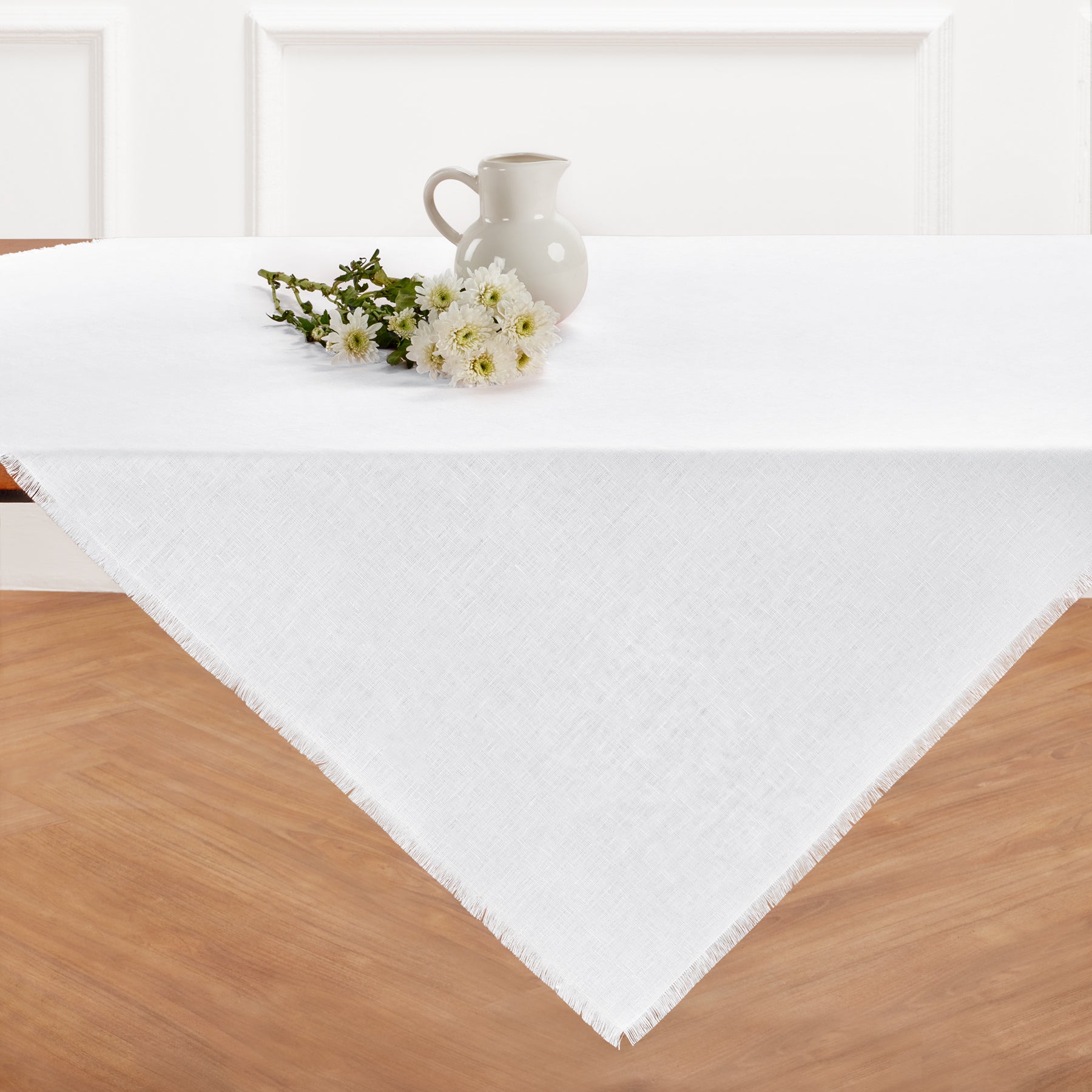 Elegant Fringe Table Throw - Decorative Table Runner for Dining Room, Wedding, and Home Decor - Perfect for Parties, Holidays, and Special Occasions