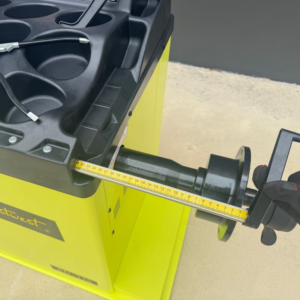 Forestwest BM716 10-24 Inch Professional Wheel Balancer - Heavy Duty Tire Balancing Machine for Cars, Trucks & SUVs - Perfect for Auto Shops & DIY Garage Use