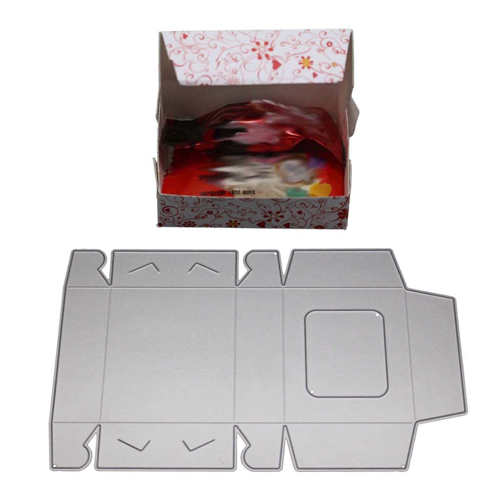 Premium Metal Cutting Dies for DIY Candy Boxes, Wedding Favors & Gift Packaging - Perfect for Scrapbooking, Card Making & Craft Projects