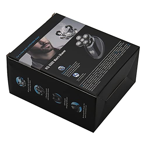 Premium Electric Razor for Men - 5-in-1 Grooming Kit with LCD Display | Facial, Body & Beard Trimmer | Wet/Dry Shaver for Bald Head & Full Body Grooming | Ideal for Travel, Gym & Daily Personal Care