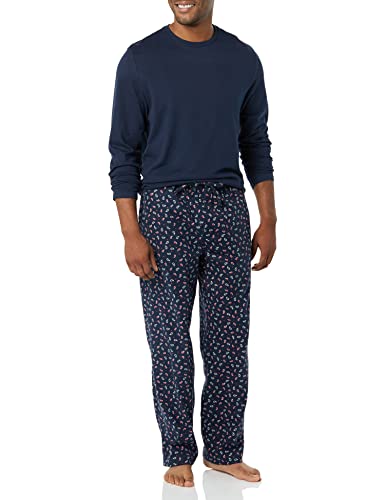 Navy Paisley