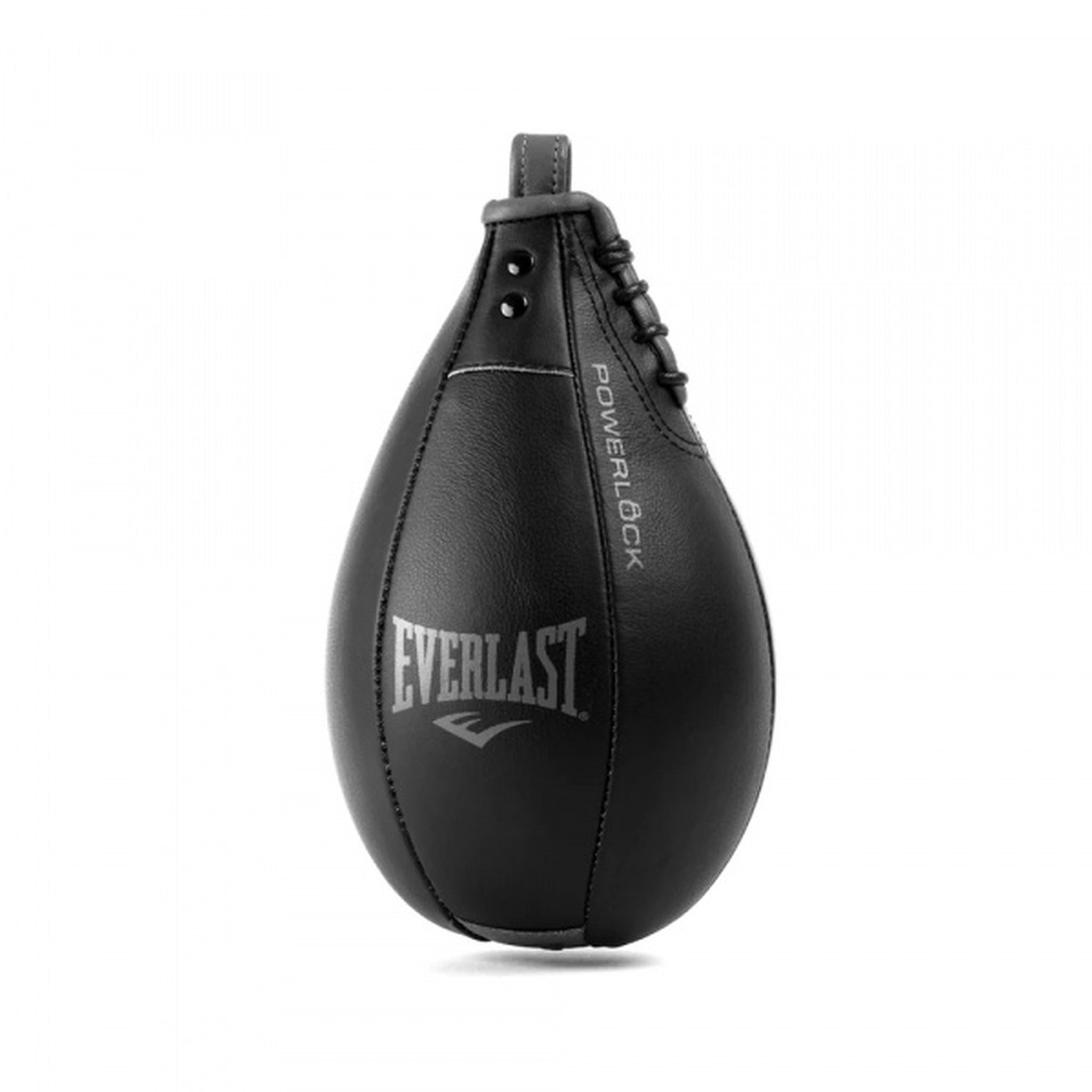 Everlast Powerlock Leather Speed Boxing Punching Bag for Training, Fitness & Home Gym Workouts - Perfect for Boxing, MMA, Kickboxing & Cardio Exercise