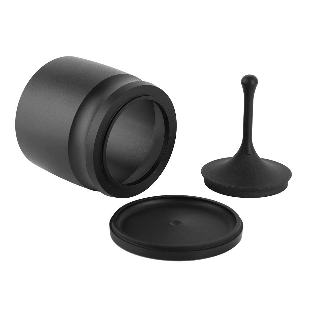 Haofy 58mm Aluminum Alloy Coffee Dosing Ring - Premium Coffee Press Tamper & Powder Picker for Espresso Machines | Perfect Barista Accessory for Coffee Grinders & Home Brewing
