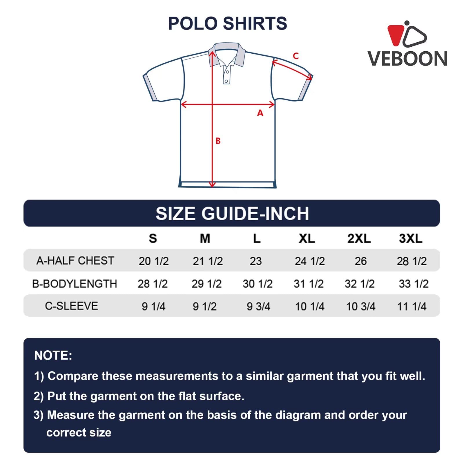 Men's Casual Cotton Blend Polo Shirts - Long & Short Sleeve with Pocket | Solid Color Drop Cut Collar | Perfect for Office, Golf & Everyday Wear