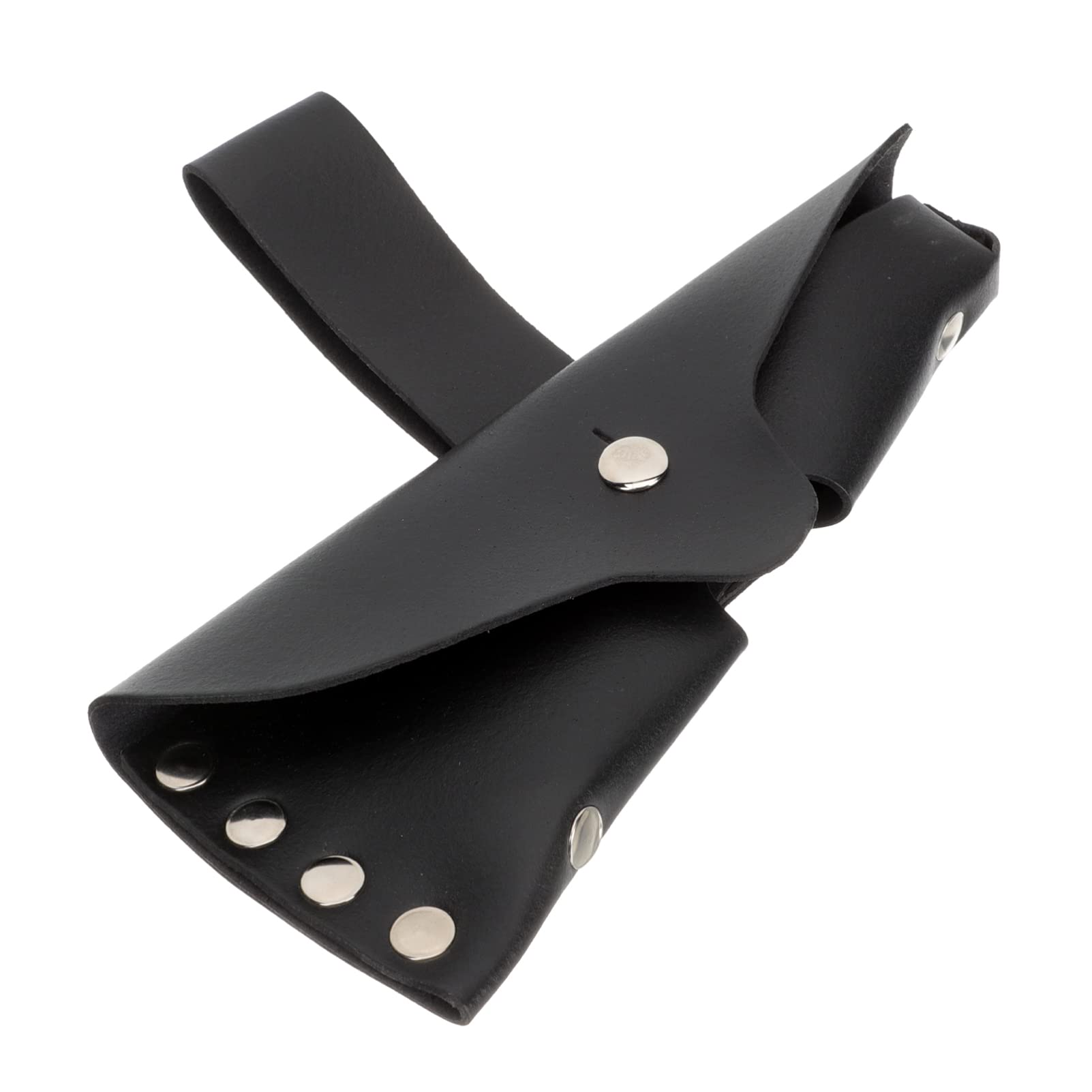 Leather Knife Sheath Cover - Durable Blade Protector Case with Belt Loop for Hunting, Camping & Outdoor Activities