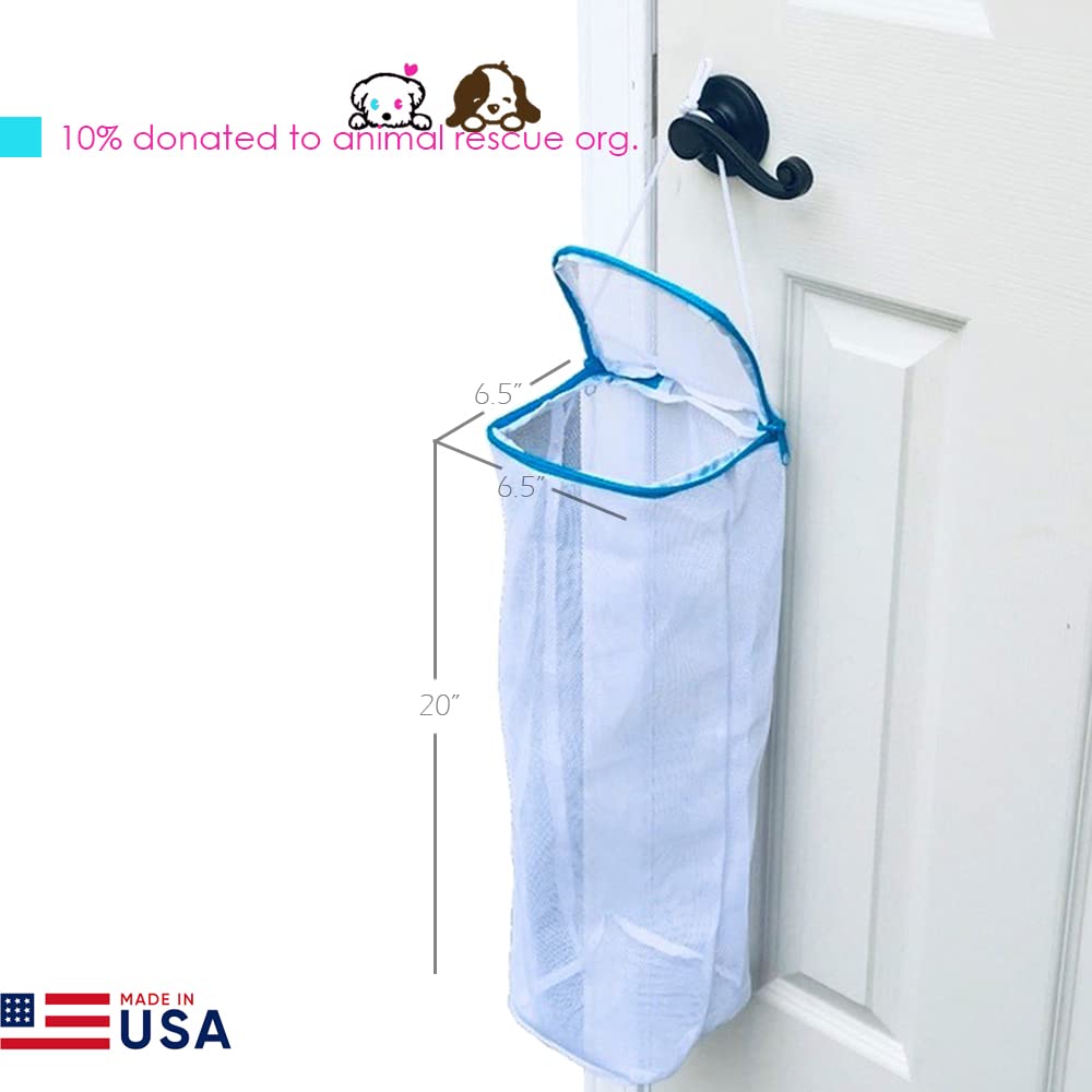Premium Wash Bag for Socks, Delicates & Toys - Machine Washable Storage Organizer for Travel, Laundry & Baby Care