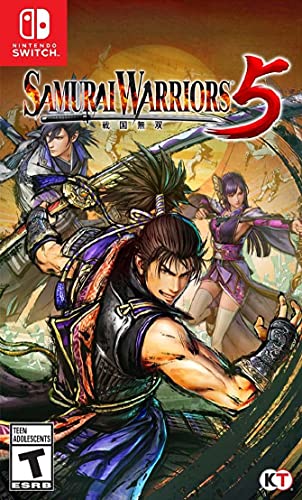 SAMURAI WARRIORS 5 - Action Adventure Game for Nintendo Switch - Epic Battles & Samurai Combat - Perfect for Home Gaming & Travel Entertainment