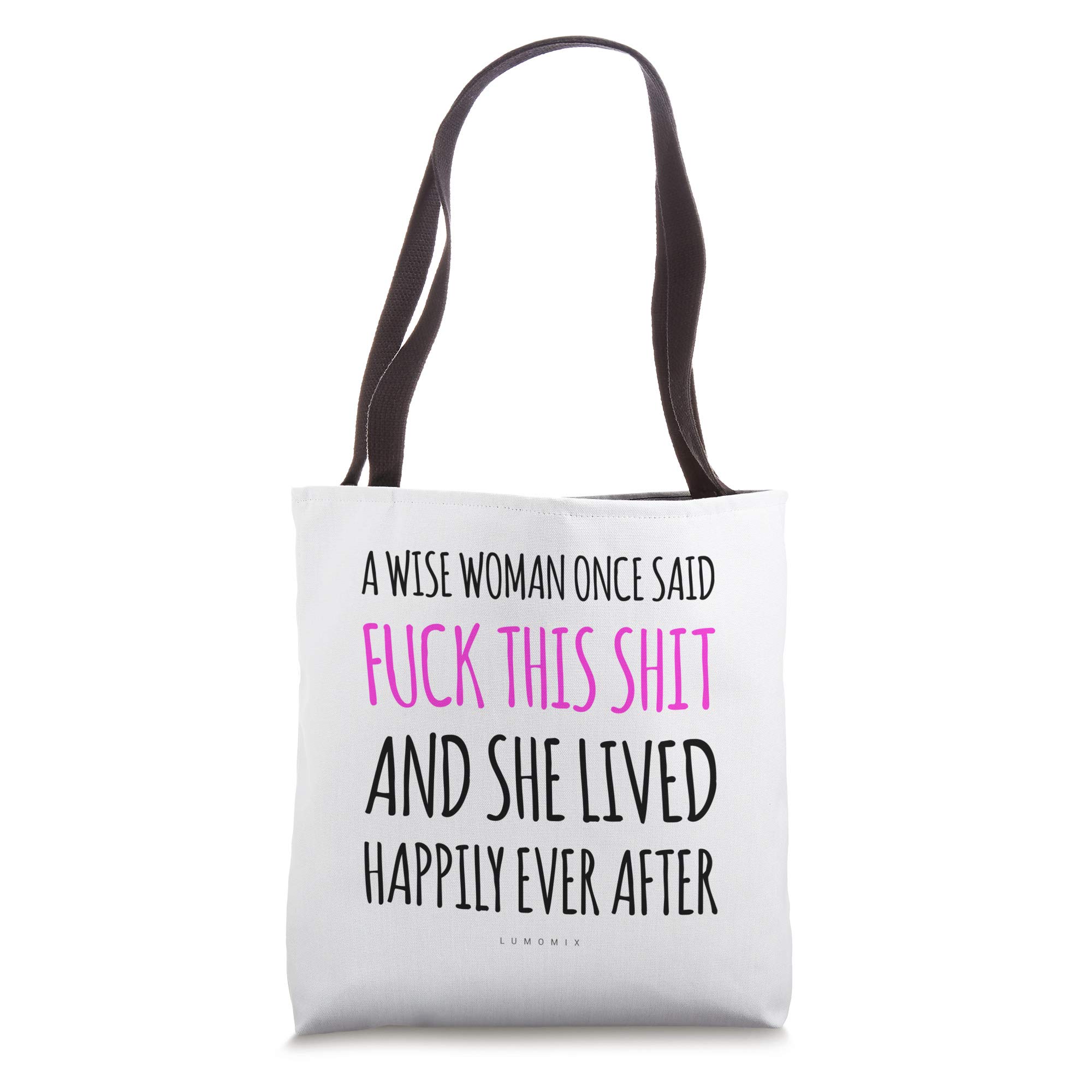 Funny Tote Bags for Women - 'F*ck This Shit' Sassy Tote Bag Gift - Perfect for Work, Gym & Shopping - Trendy Women's Shoulder Bag