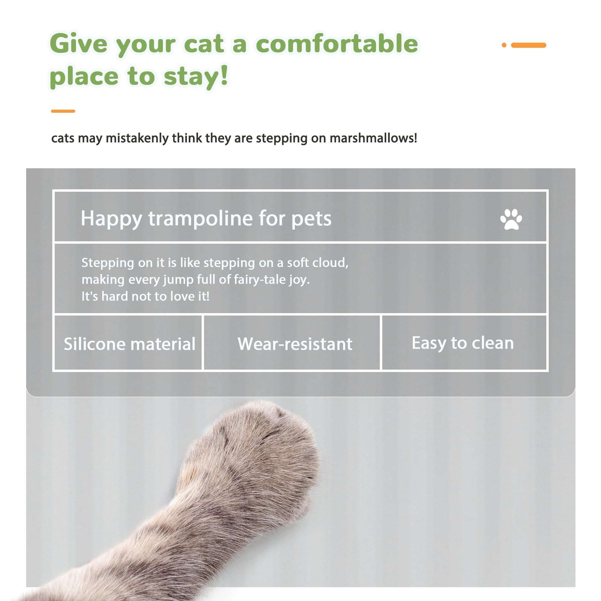 Li&Zhao Waterproof Pet Feeding Mat - Non-Slip Dog & Cat Food Bowl Mat for Floors, Easy Clean Durable Placemat for Pet Food & Water Dishes (Grey) - Perfect for Messy Eaters & Spill Protection in Kitchens or Outdoor Areas