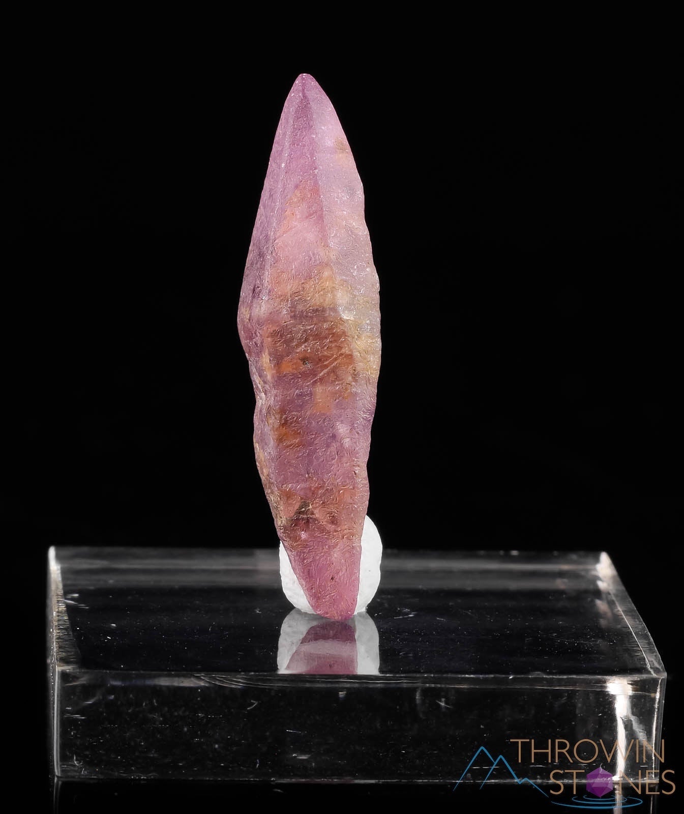 Natural Pink Padparadscha Sapphire Raw Crystal - Genuine Birthstone for Jewelry Making, Unique Gemstone Gift for Her | Healing Crystal, Meditation, Spiritual Energy