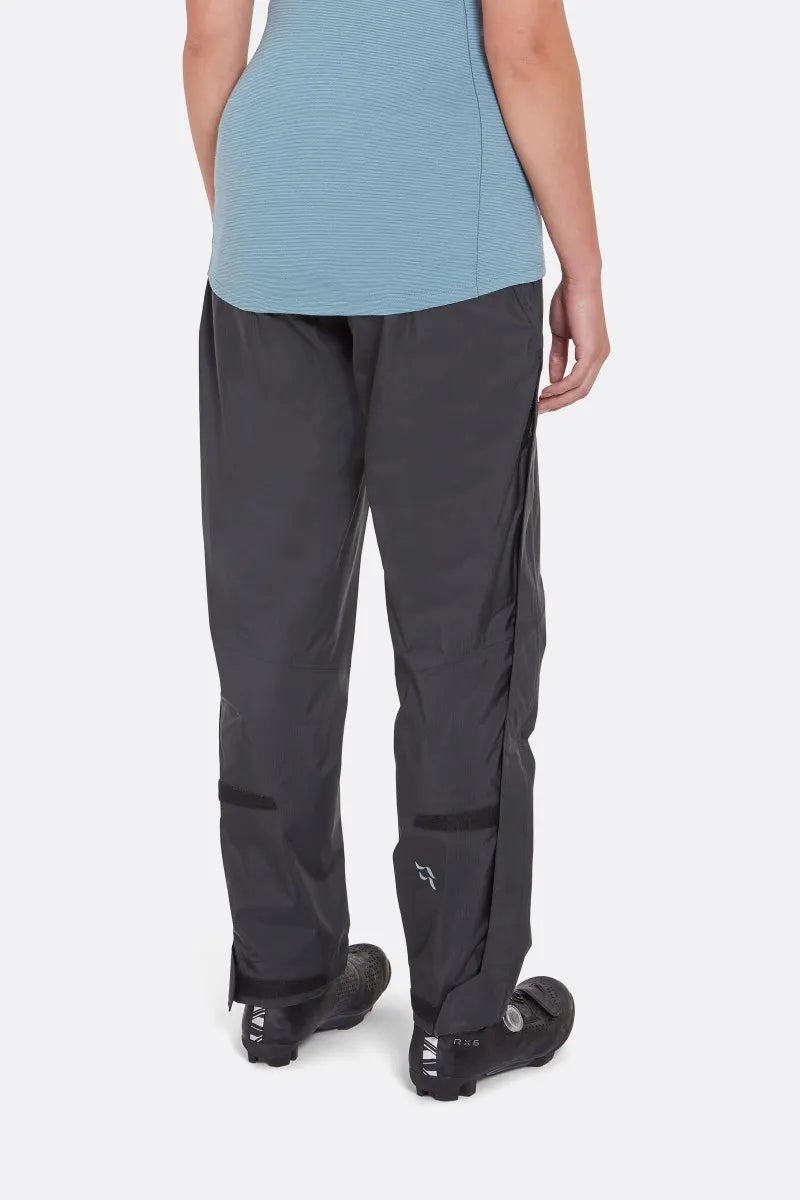 Waterproof Women's Biking Pants - Cinder Downpour Light Cycling Trousers for All-Weather Commuting & Outdoor Adventures | QWH 98