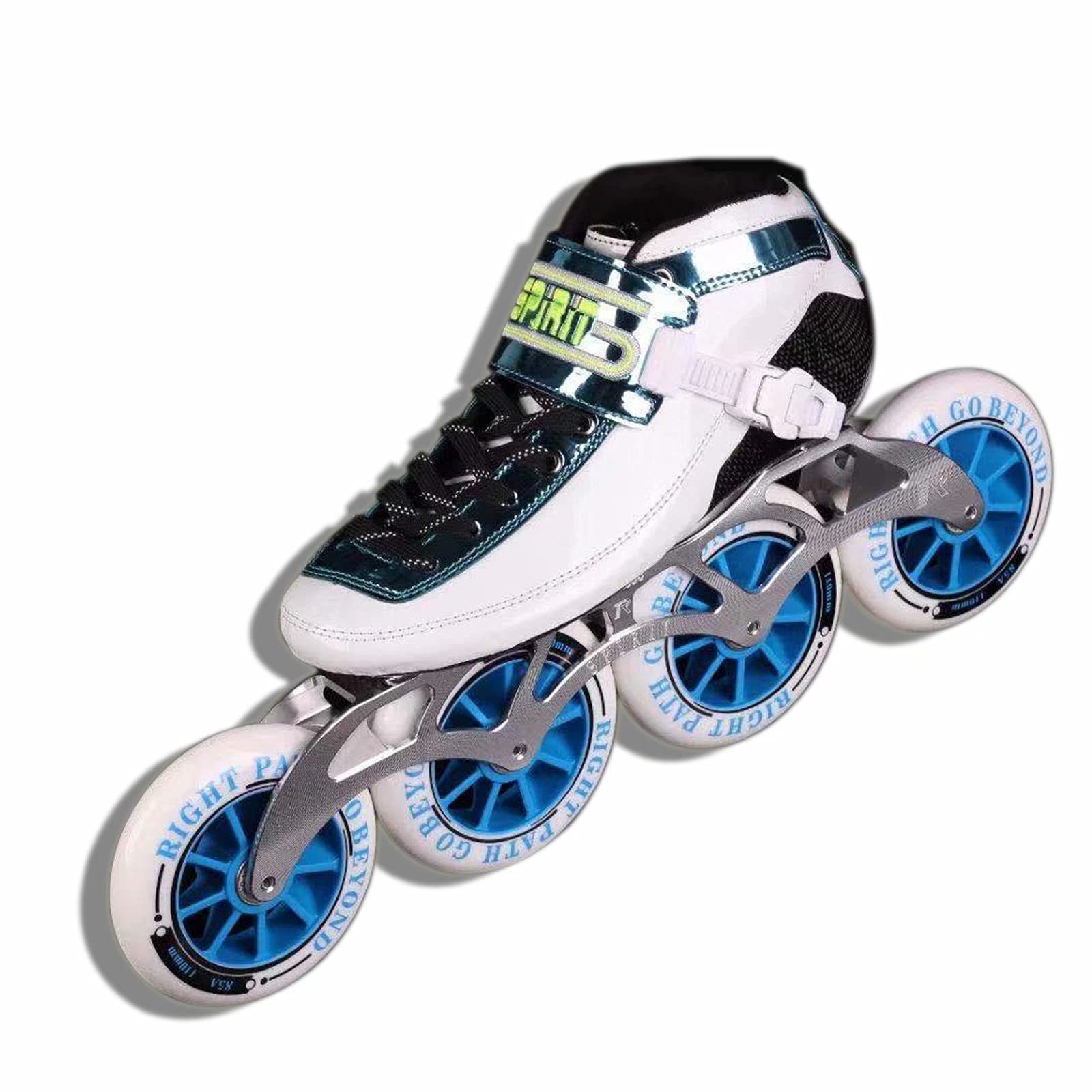Professional Adult Inline Skates for Outdoor Speed Skating - 110mm Wheels with ABEC-11 Bearings | Men's & Women's Rollerblades for Beginners, Kids & Teens | Perfect for Fitness, Recreation & Street Skating