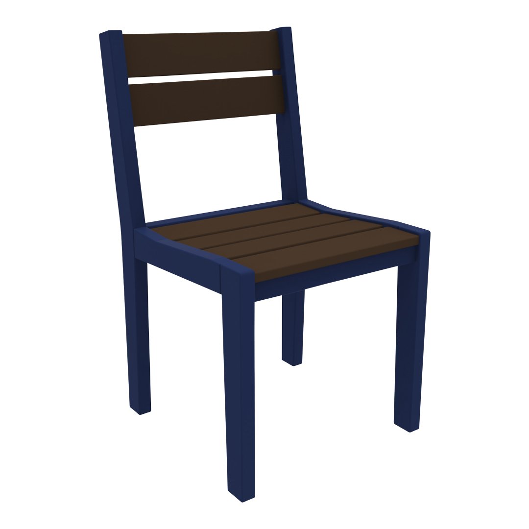Stylish Coastline Cafe Dining Chair - Modern Wooden Bistro Chair for Kitchen, Restaurant & Patio - Perfect for Home, Cafe & Outdoor Dining