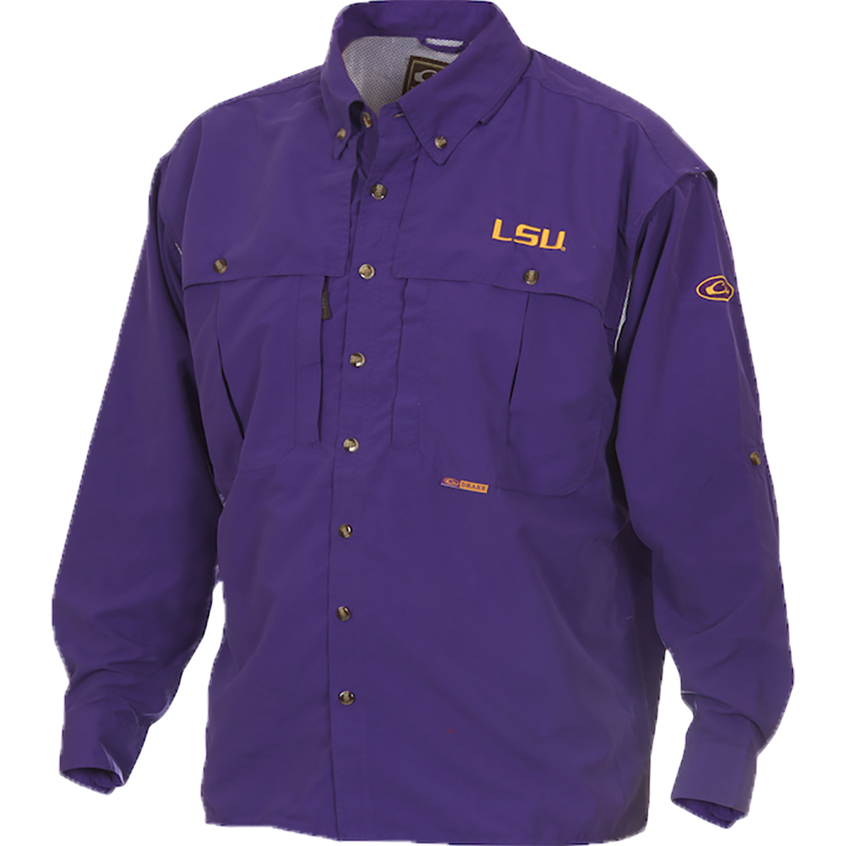 LSU Wingshooter's Long Sleeve Shirt for Hunting & Outdoor Activities - Durable & Comfortable Camo Apparel for Men