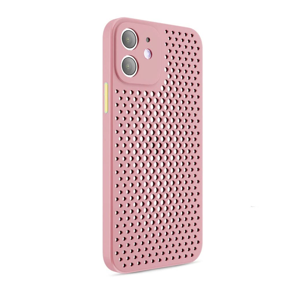 Premium Heat Dissipation & Breathable Cooling Phone Case for iPhone 13 Pro - Soft Silicone Cover with Enhanced Airflow Design | Perfect for Gaming, Outdoor Activities & Daily Protection (Color: C)