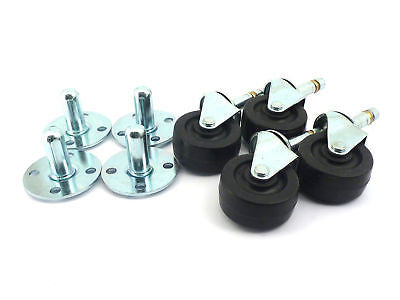 Fender Amplifier Casters and Sockets - Heavy Duty Replacement Wheels for Guitar Amps - Perfect for Stage Performances & Studio Use