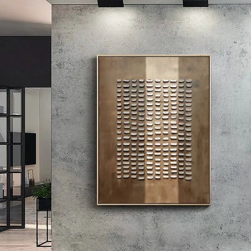 Custom Abstract Tranquility Wall Art Canvas Print - Modern Home Decor for Living Room, Bedroom & Office - Serene Blue & White Painting #WS071 | Perfect for Meditation Spaces, Yoga Studios & Relaxation Areas