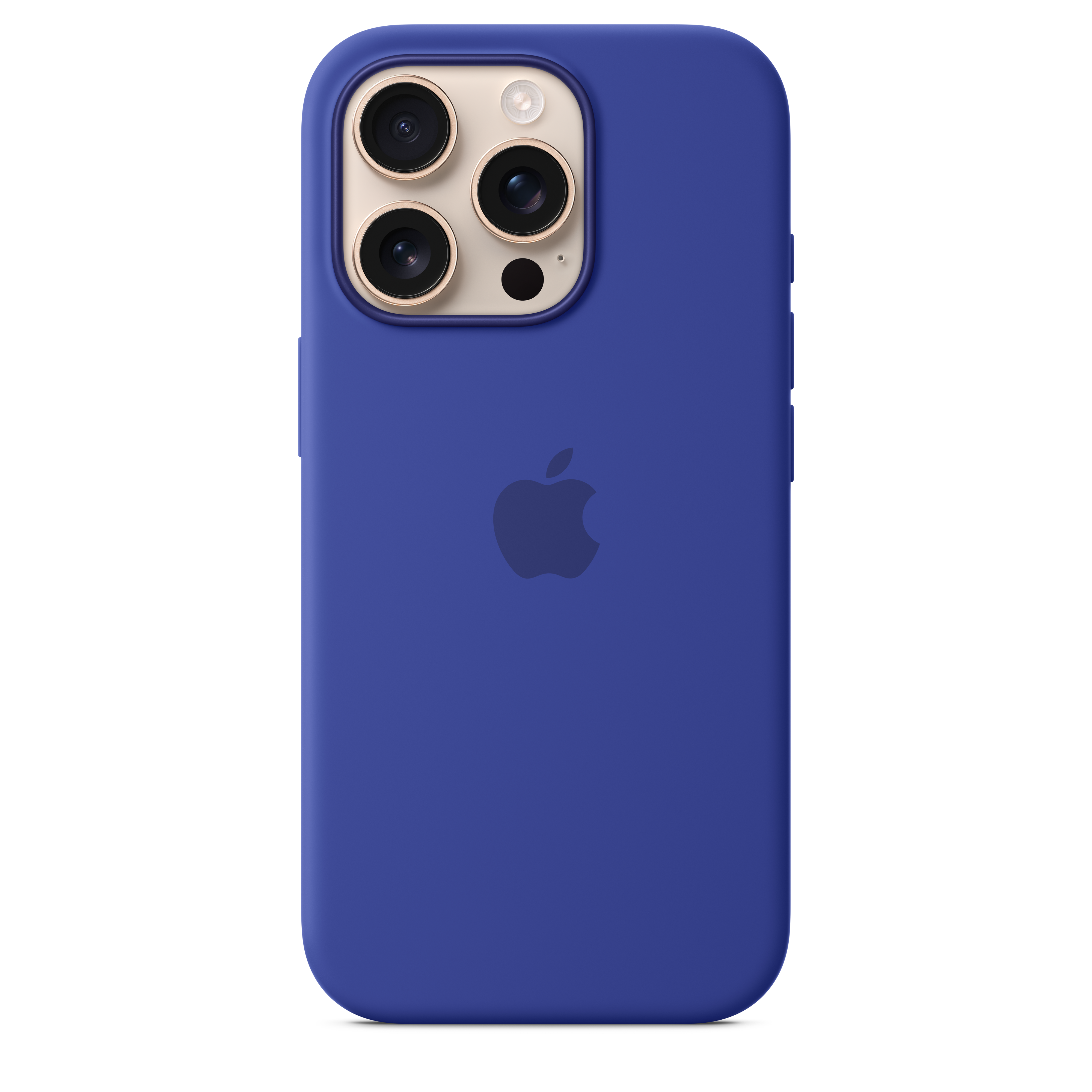 Magnetic Silicone Case with MagSafe for iPhone 16 Pro - Navy Blue | Slim Protective Cover for Everyday Use & Wireless Charging