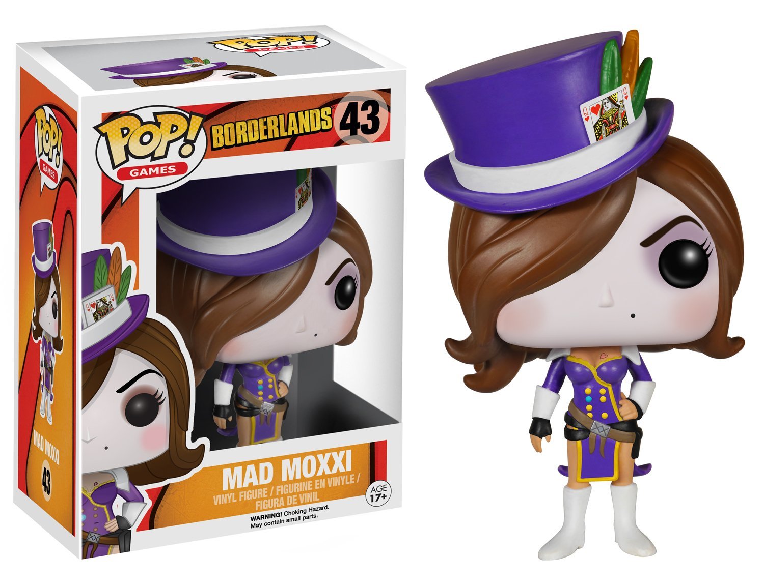 Funko POP! Games: Borderlands #43 - Mad Moxxi Collectible Vinyl Figure | Perfect for Gamers & Collectors | Display for Home, Office, or Gaming Room Decor