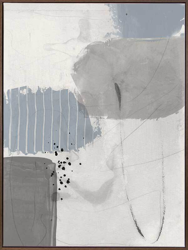 Concrete Decision II Canvas Art Print - Modern Abstract Wall Decor for Living Room, Bedroom & Office - Perfect for Home & Office Decor