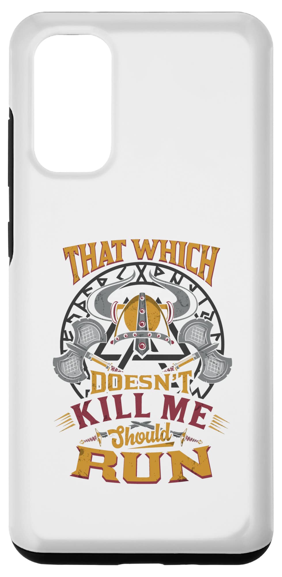 Galaxy S20 Viking Case for Men - Nordic Warrior Design, Durable Phone Cover - Perfect for Daily Use, Travel & Viking Enthusiasts