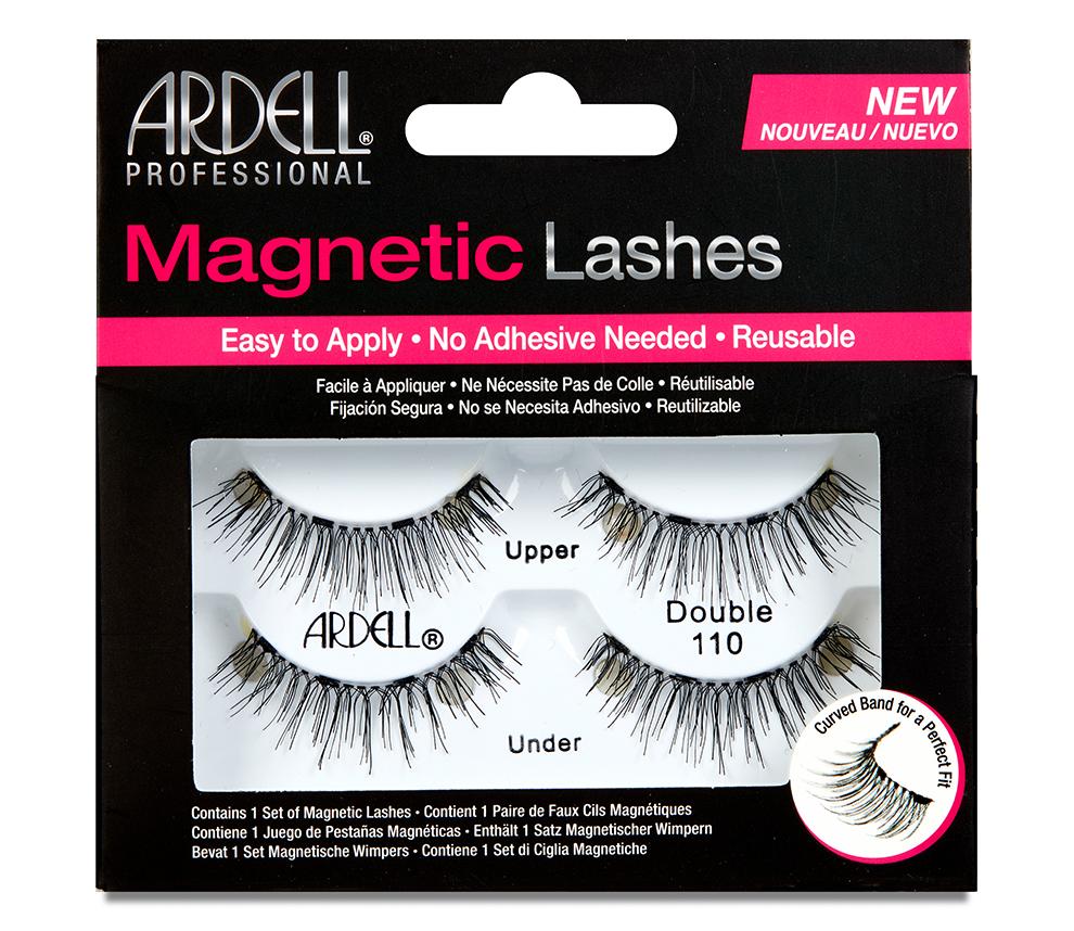 Ardell Magnetic Eyelashes Double 110 - Natural Looking False Lashes for Everyday Wear & Special Occasions | Easy to Apply, Reusable & Cruelty-Free | Perfect for Parties, Weddings & Date Nights