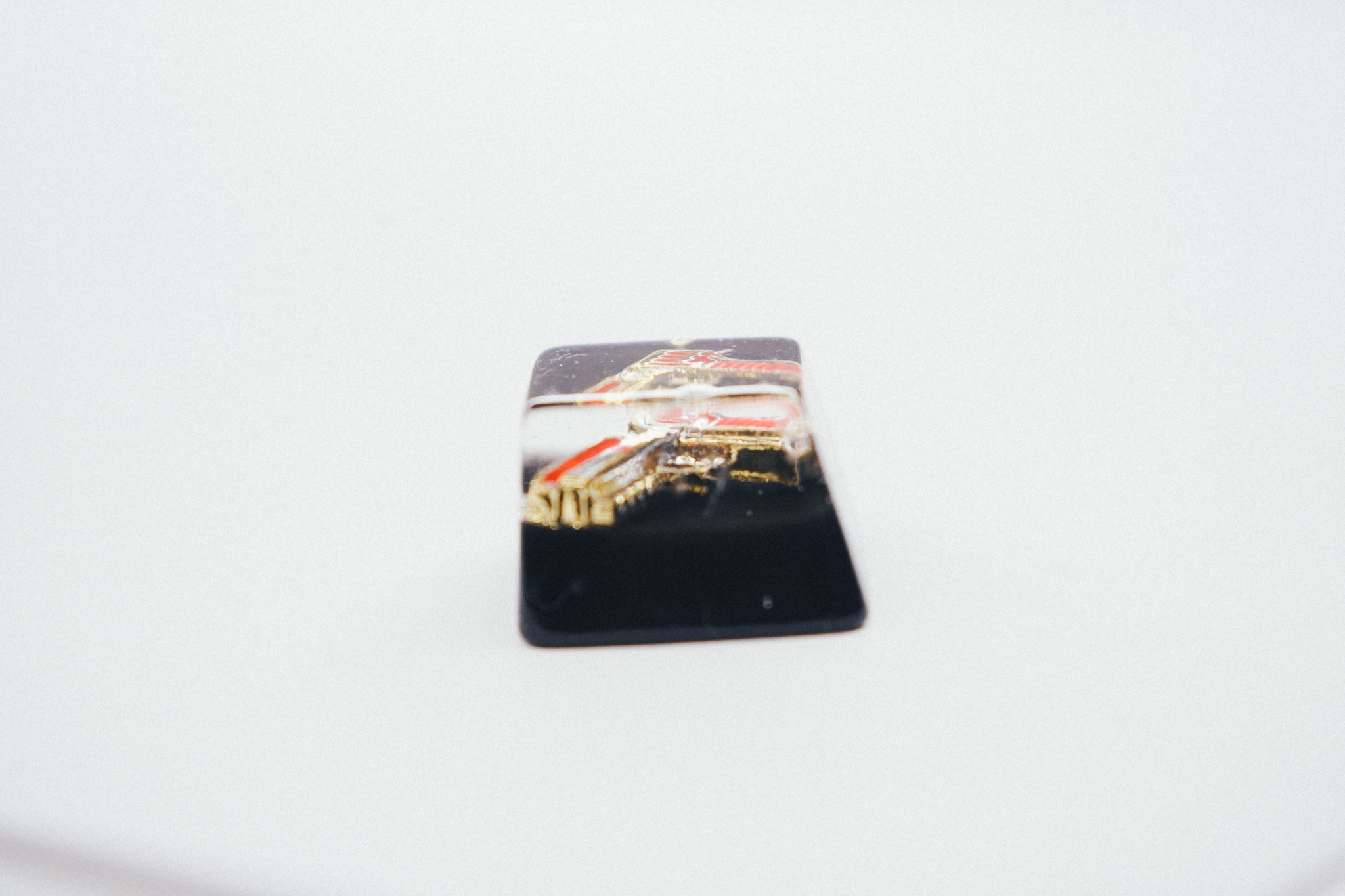 Premium Gold Deagle Jelly Artisan Keycap for Mechanical Keyboards - Perfect for Gaming, Typing & Custom Keyboard Builds