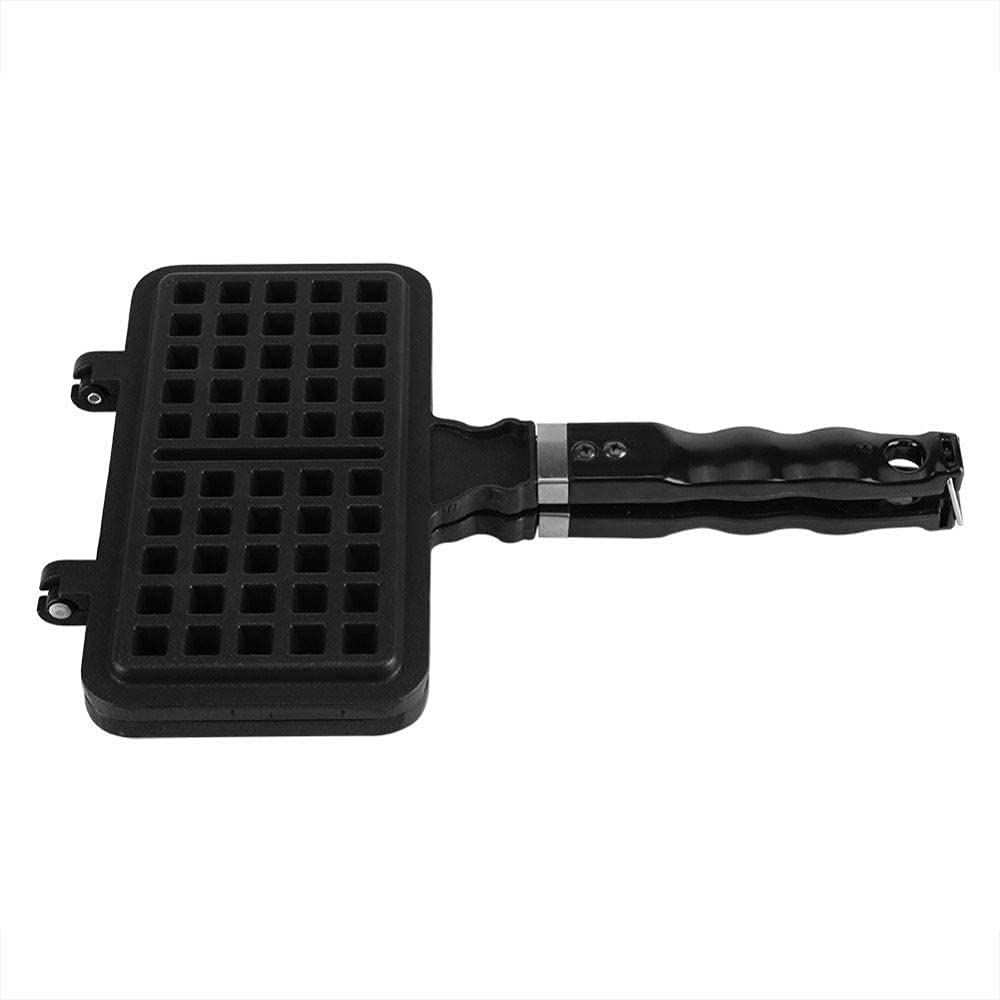 JJINPIXIU Non-Stick Waffle Maker Iron Mold - Aluminum Baking Press Plate for Pancakes, Waffles & Crepes | Safe, Easy Clean & Wall-Mountable | Perfect for Breakfast, Brunch & Dessert Making