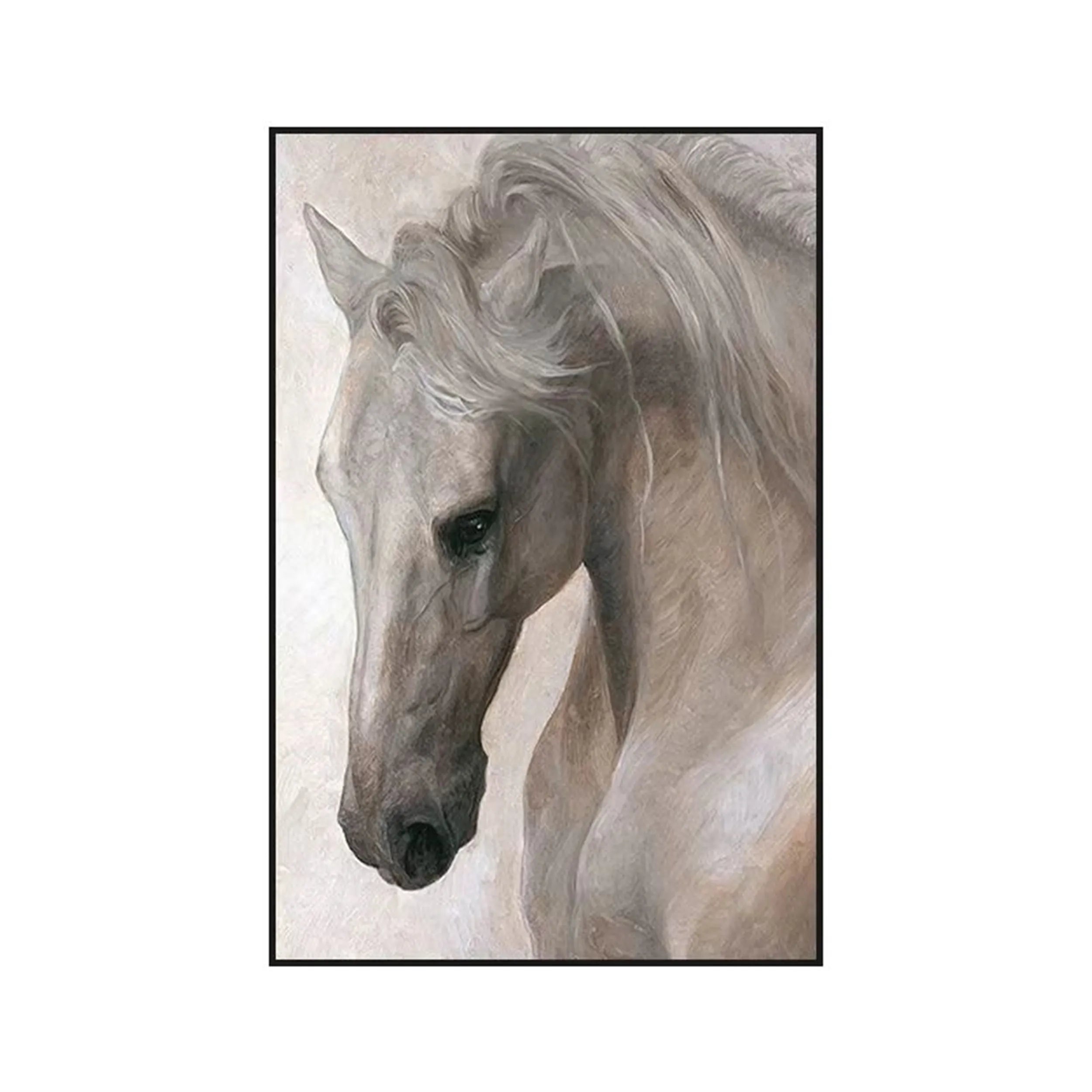 Animal Art Painting #AP022 - Handmade Canvas Wall Decor for Living Room, Bedroom & Office