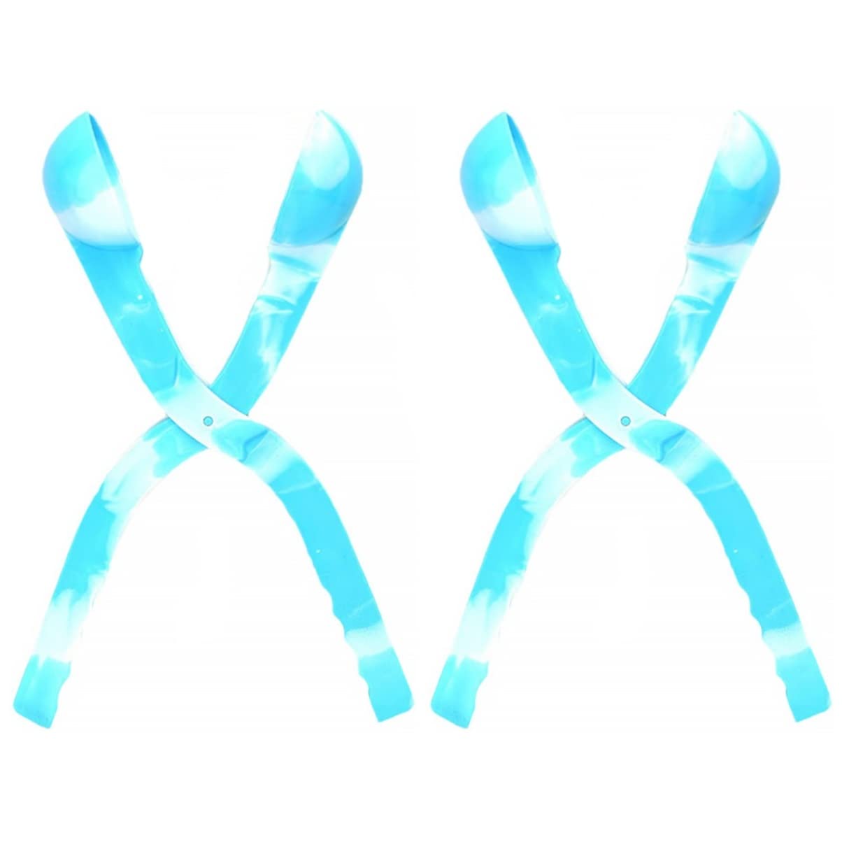 TOYANDONA 2 Pack Snowball Maker Kit - Plastic Snowball Clip Tool with Handles for Winter Snowball Fights & Outdoor Play - Perfect for Kids, Family Fun, and Snow Day Activities