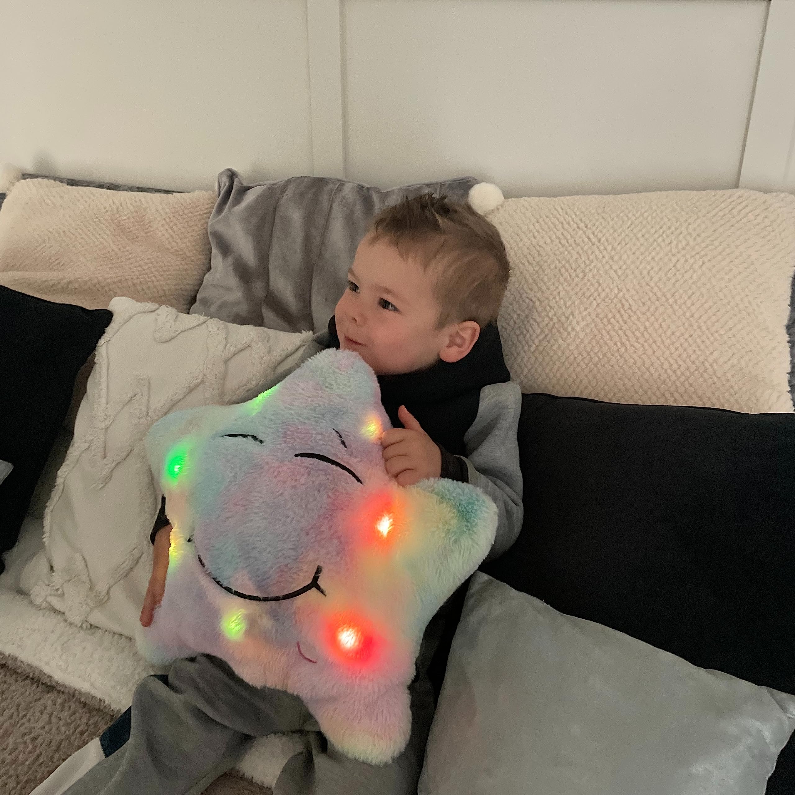 **Twinkle Twinkle Little Star Musical Plush Toy - Light Up Sensory Toy for Autistic Children & Newborns - Calming Autism Therapy Toy for Bedtime & Playtime**