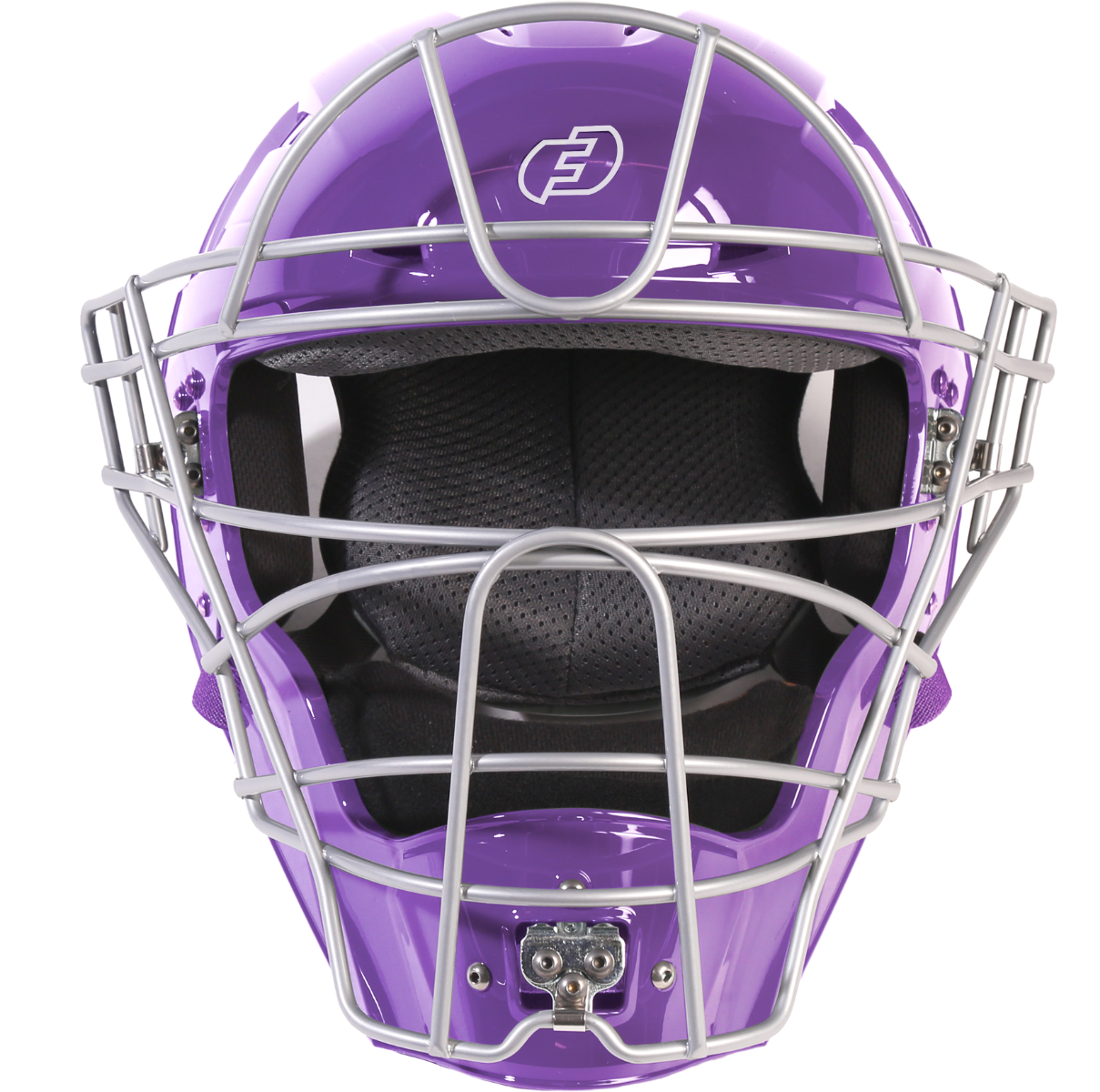 FORCE3 XS3® PRO Catchers Helmet - NOCSAE Certified Gloss Finish Baseball Catcher's Mask for Youth & Adult Players - Perfect for Games, Training & Safety Protection
