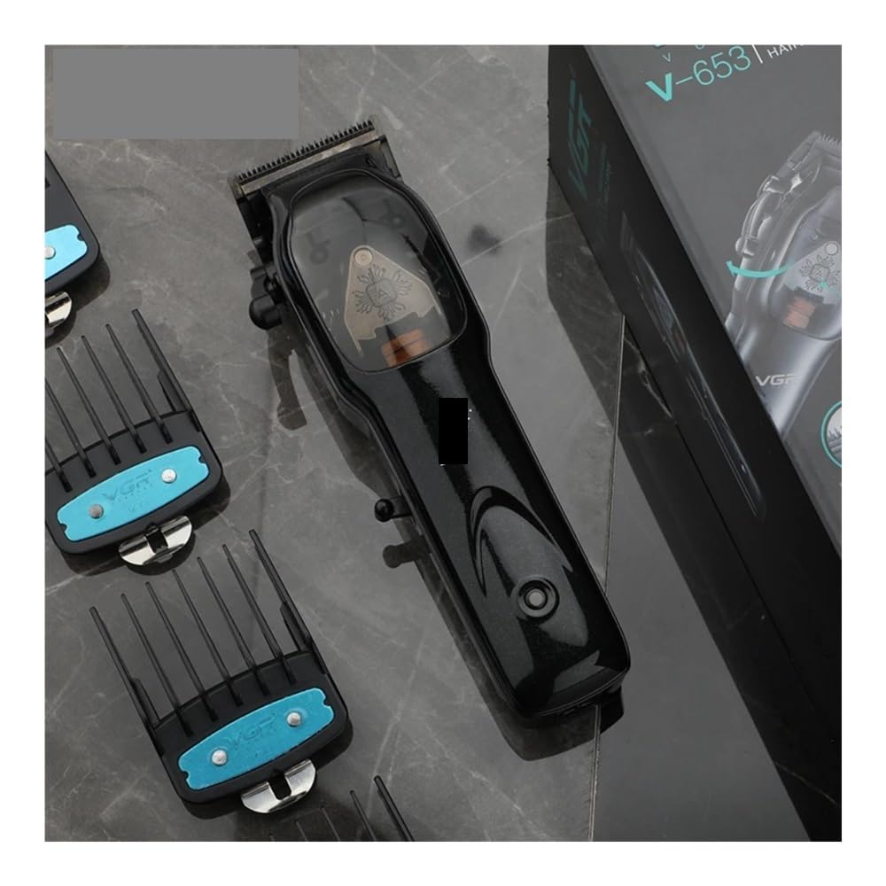 Professional V-G-R Original Hair Clipper & Trimmer - Adjustable Barber Clipper for Men (Model V-653) - Perfect for Home Haircuts, Salon Styling & Beard Grooming