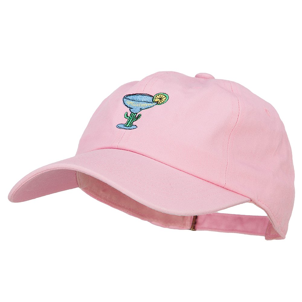 e4Hats.com Margarita Embroidered Unstructured Cotton Baseball Cap - Perfect for Beach Parties, Summer Outings & Casual Wear