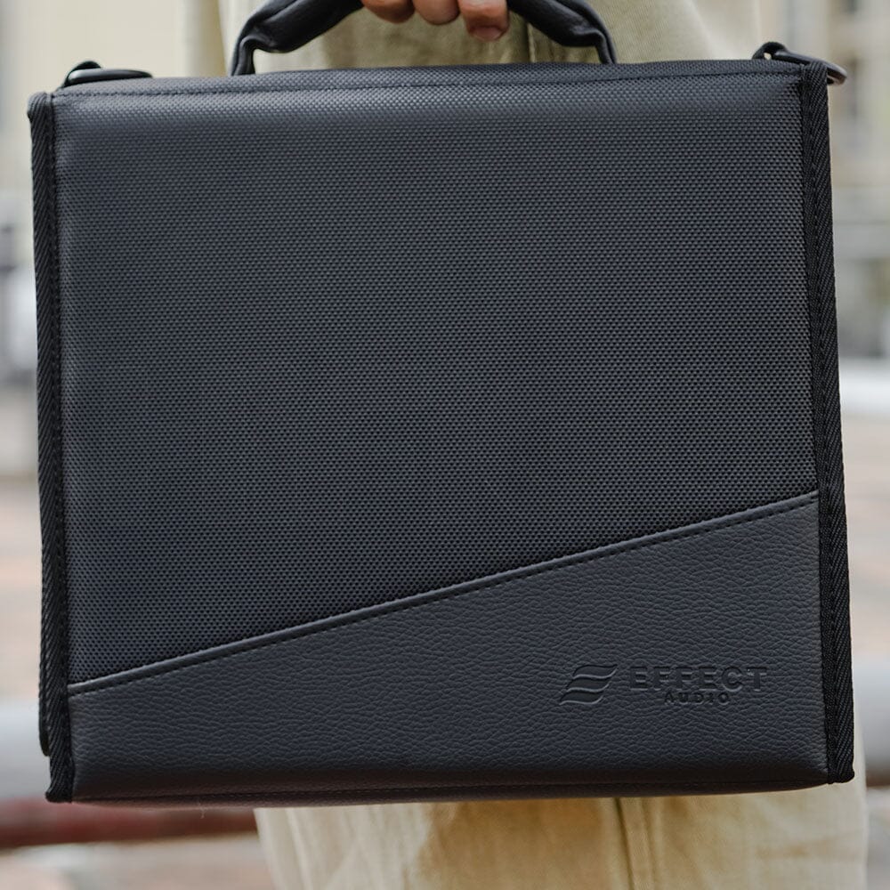 Effect Audio Chamber Carrying Case - Premium Headphone Storage Pouch for Travel & Home Use - Protect Your Earphones in Style