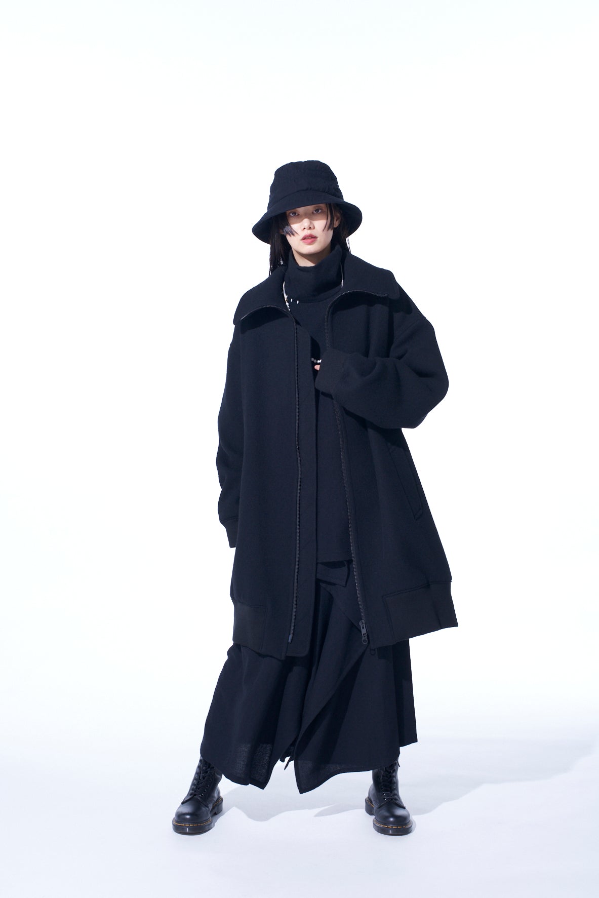 Double Weave Melton Oversized Long Truck Top - Stylish & Comfortable Winter Wear for Men & Women | Perfect for Casual Outfits, Layering & Cold Weather Fashion