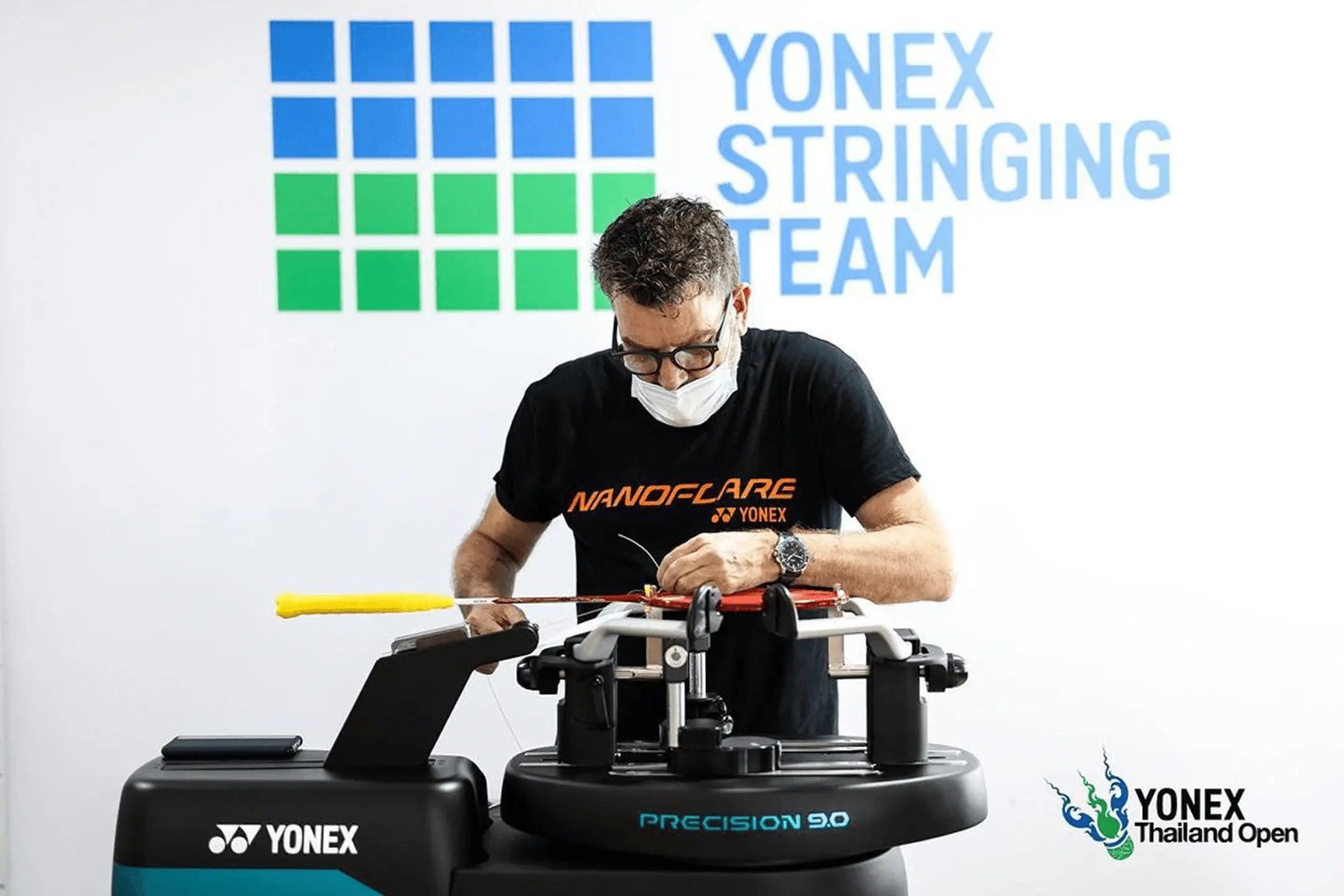 Professional Stringing Service for Tennis & Badminton Rackets | High-Quality String Replacement | Perfect for Sports Enthusiasts & Club Players