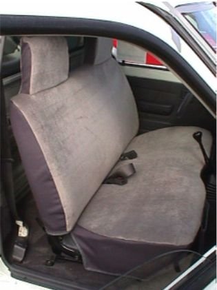 Durafit Waterproof Seat Covers for 1995-2004 Toyota Tacoma Regular Cab Bench Seat - Gray Endura Fabric | All-Weather Protection for Trucks, Camping & Outdoor Adventures