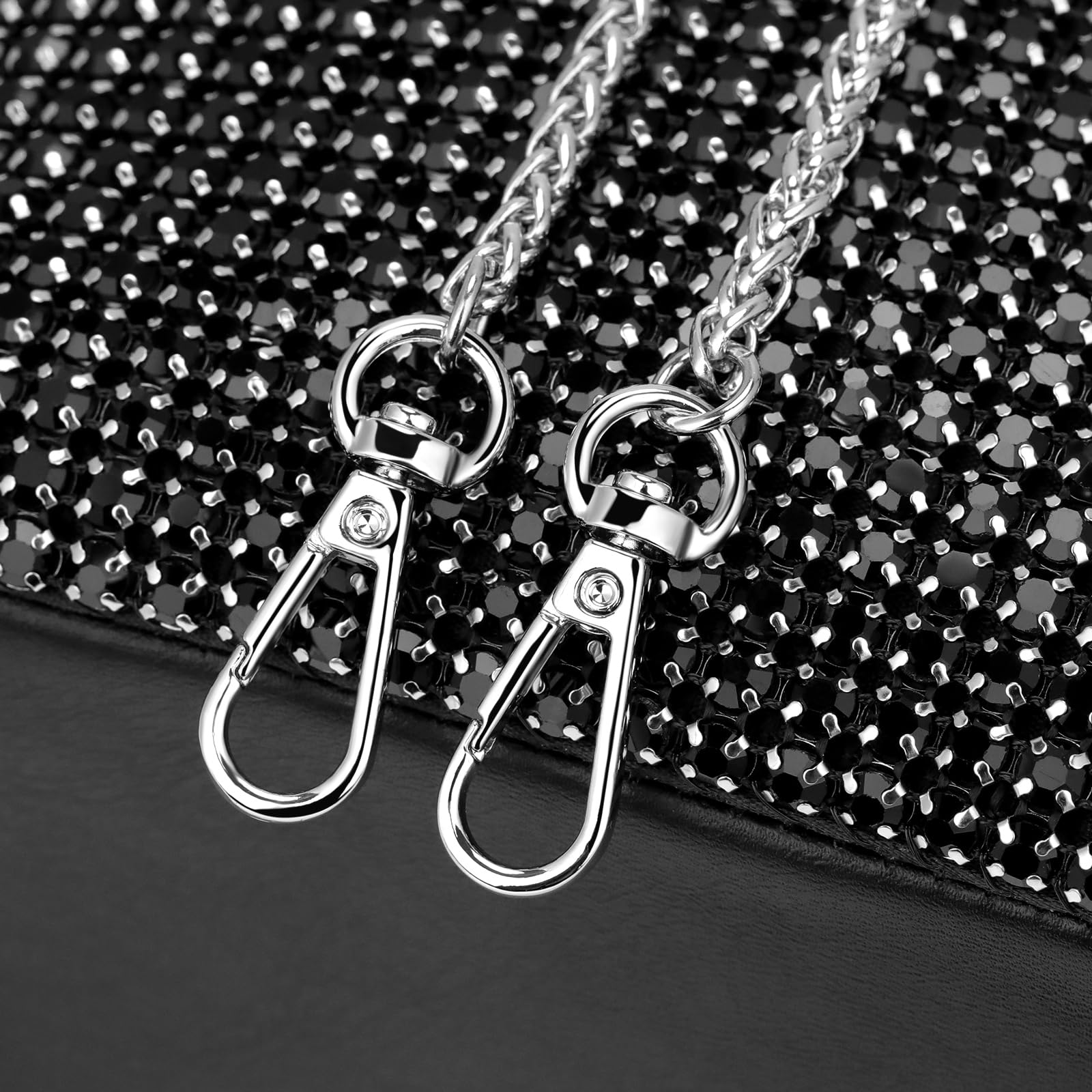 Sparkly Rhinestone Clutch Purse for Women - Elegant Small Evening Handbag for Party, Prom, Wedding | Perfect for Formal Events, Date Nights & Special Occasions