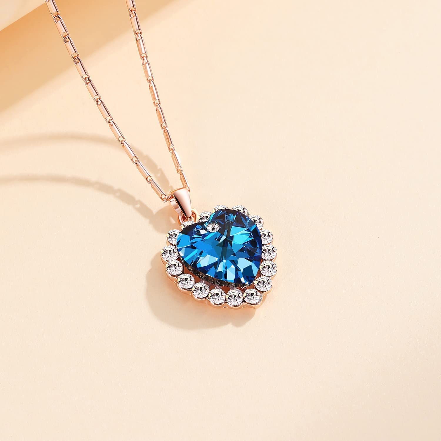 Eternal Preserved Rose Necklace for Women - Romantic Gift for Mom, Wife, Girlfriend, Fiancée | Perfect for Mother's Day, Anniversary, Birthday & Valentine's Day | Elegant Jewelry for Special Occasions & Date Nights