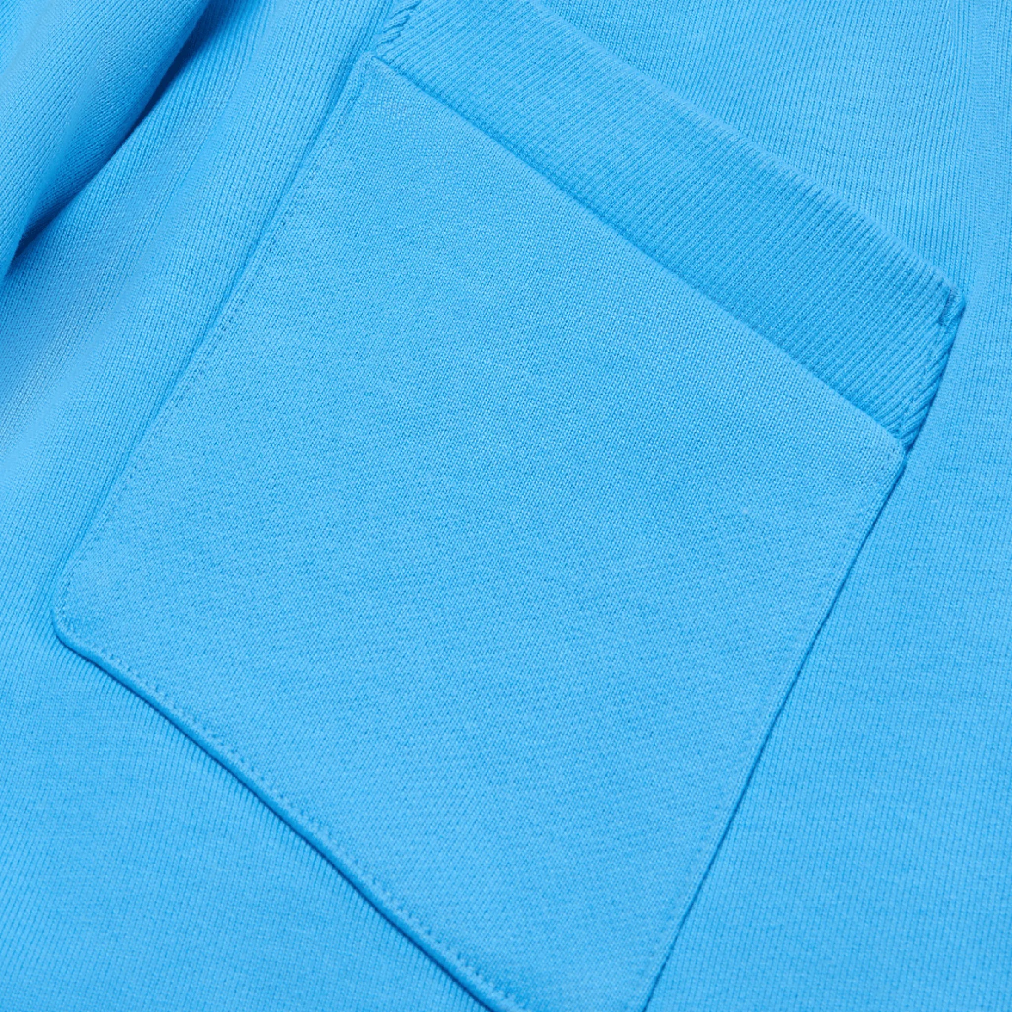 Broken Planet Straight Leg Light Blue Sweatpants for Men - Comfortable Casual Joggers with Elastic Waistband - Perfect for Lounge Wear, Gym, and Street Fashion