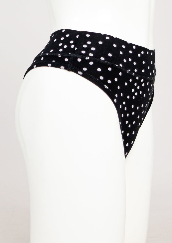 Polka Dot Bamboo Thong Underwear - Soft & Breathable for Women - Perfect for Yoga, Sleep & Everyday Comfort