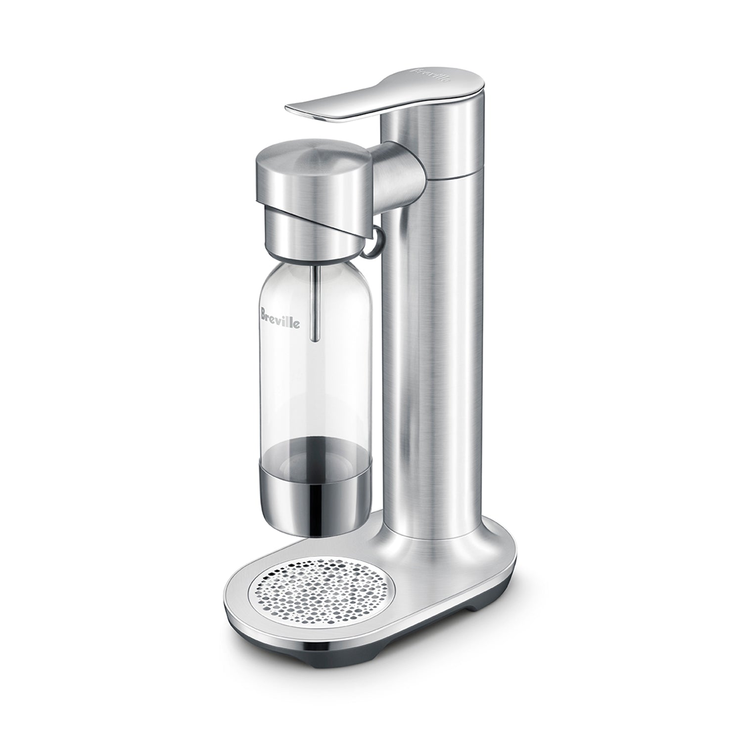 Breville the Infizz Aqua Sparkling Water Maker - Stainless Steel Carbonated Water Machine for Home & Office | Perfect for Healthy Hydration, Cocktails & Refreshing Drinks #BCA600BSS0ZNA1