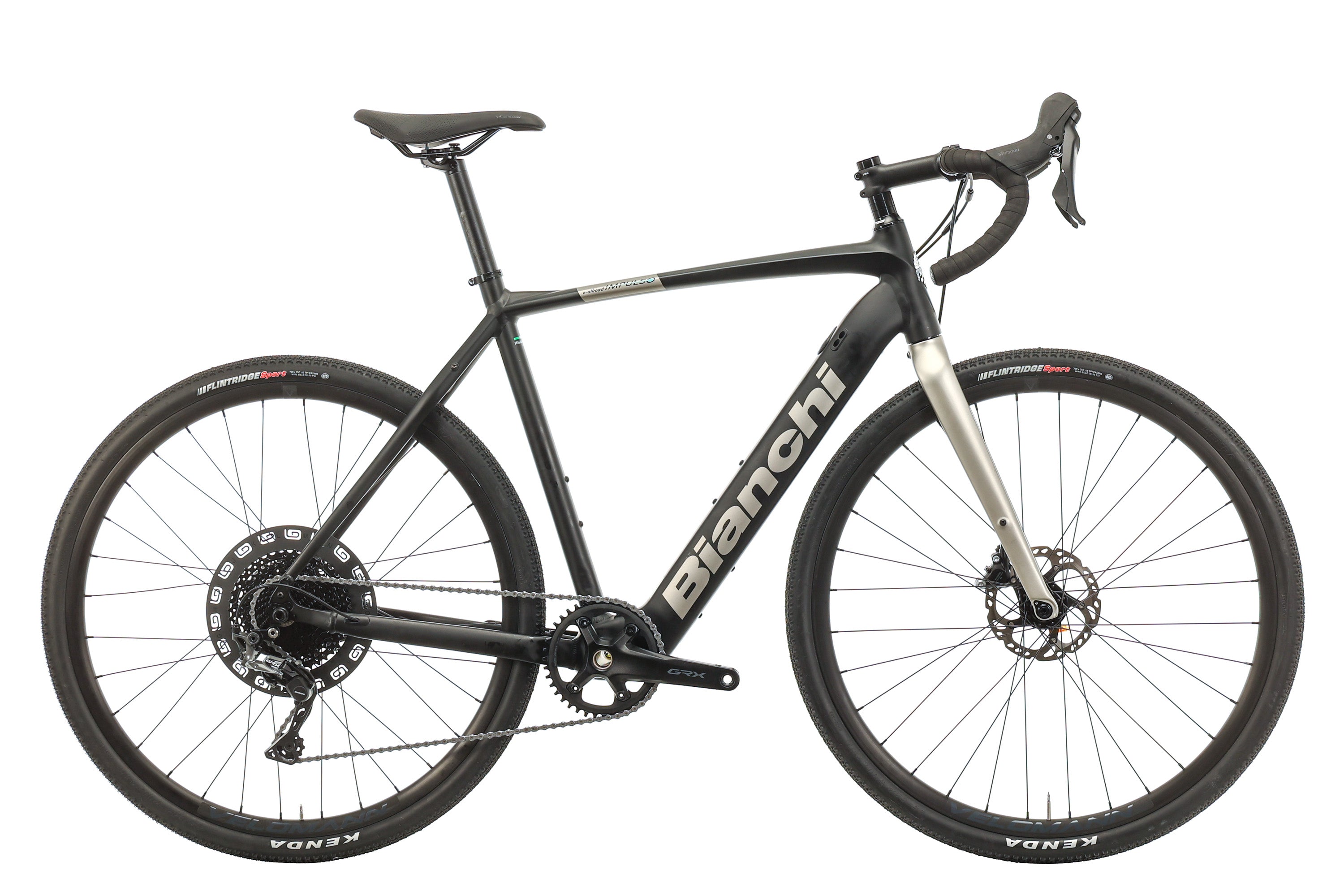 Bianchi E Impulso Gravel Electric Bike 2022 - Large Size | Perfect for Off-Road Adventures & Commuting