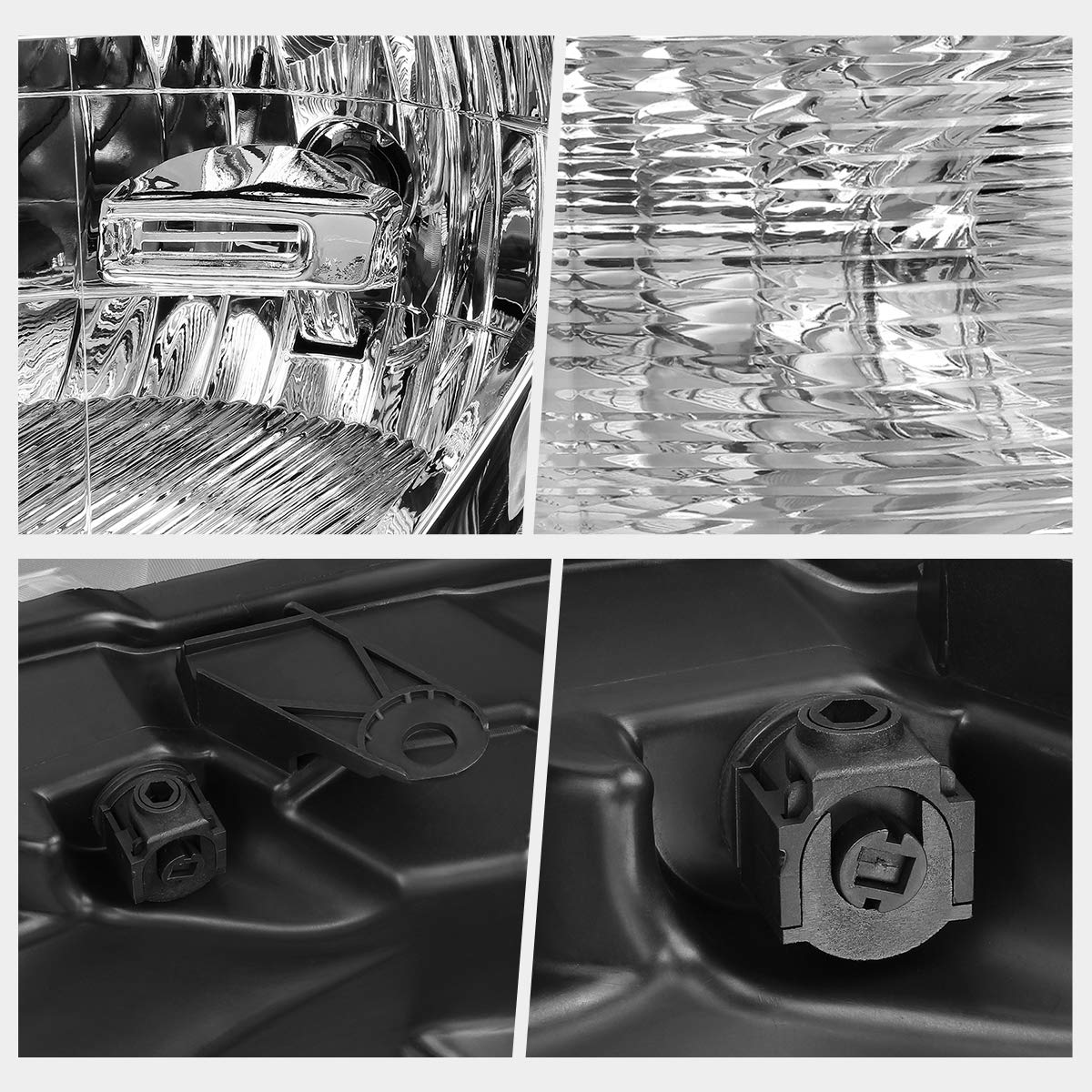 PM PERFORMOTOR LED Headlights Assembly - Compatible with 2018-2020 Ford F150, Black Housing & Clear Lens - Upgrade Your Truck's Lighting for Night Driving & Off-Road Adventures