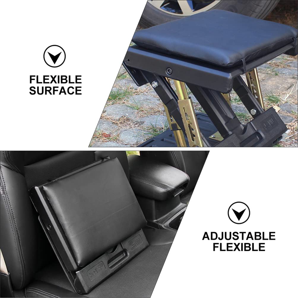Foldable Car Footrest Cushion - Adjustable Vehicle Foot Support Pad for Leg Pressure Relief & Comfort | Perfect for Long Drives, Road Trips & Office Use