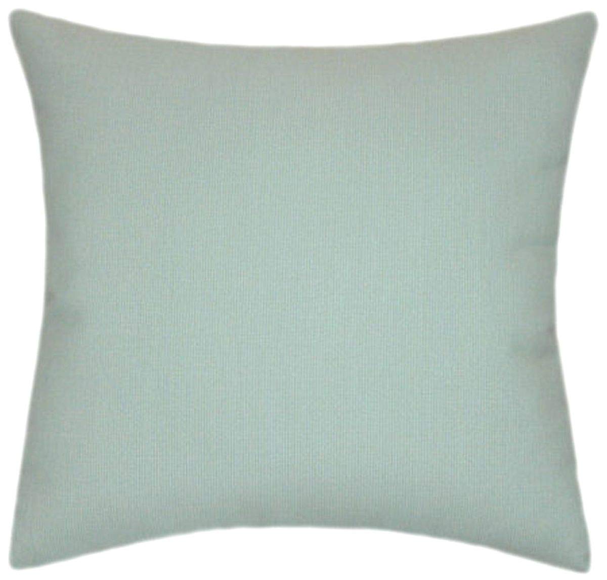 TPO Design Sunbrella Spectrum Mist Indoor/Outdoor Textured Patio Pillow 14x14 (Small) - Waterproof & UV Resistant Outdoor Cushion for Patio Furniture, Deck, Poolside & Garden Decor