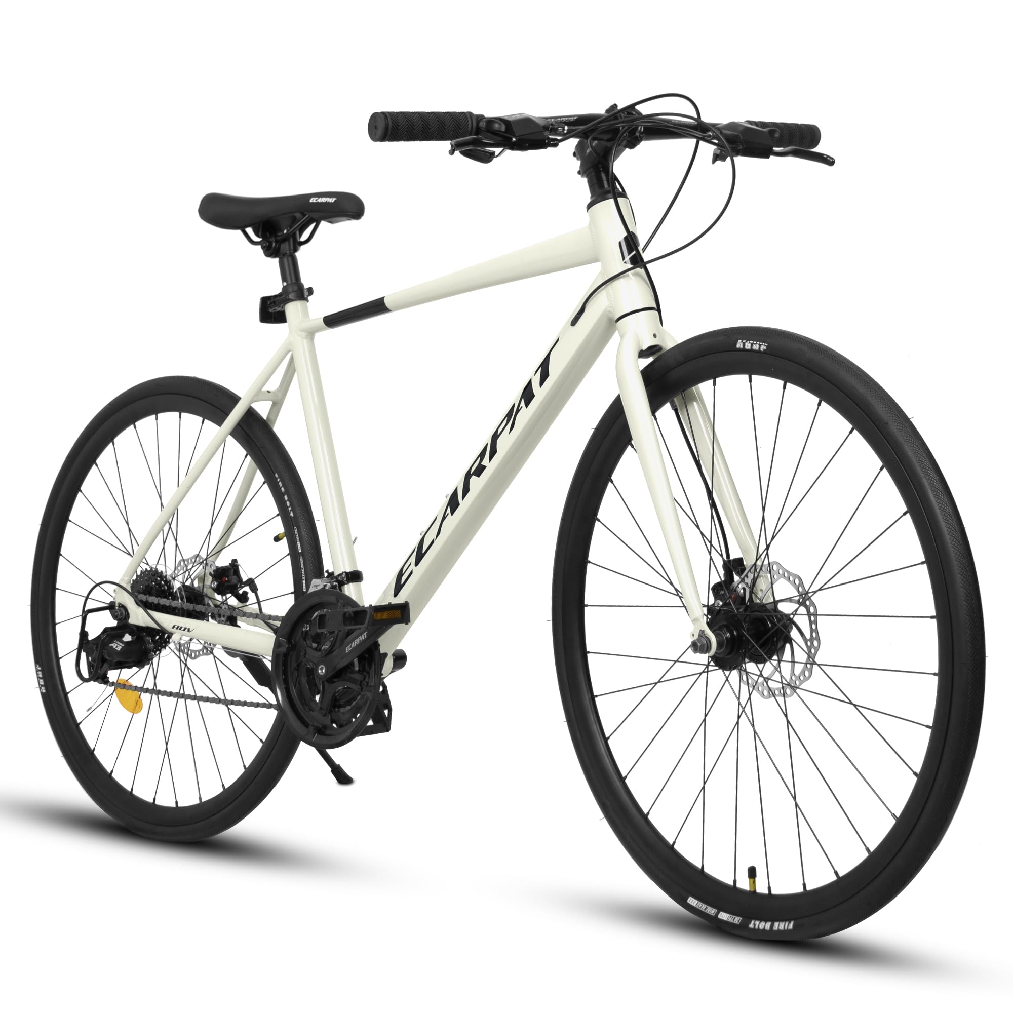 700C Hybrid Road Bike for Men & Women - 16/21/24 Speed Aluminum/Steel Frame Commuter Bicycle - Perfect for City Riding, School & Work Commutes - Great Christmas & New Year Gift Idea