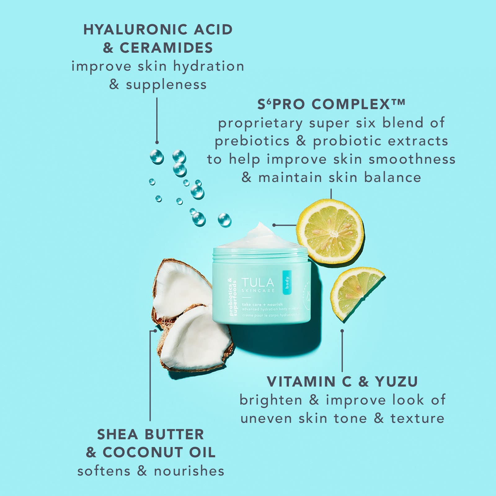 TULA Skin Care Duo: Advanced Hydration Body Moisturizer & Exfoliating Body Polish - Nourish & Revitalize Dry Skin | 2-Piece Skincare Set for Soft, Smooth Skin at Home or Spa