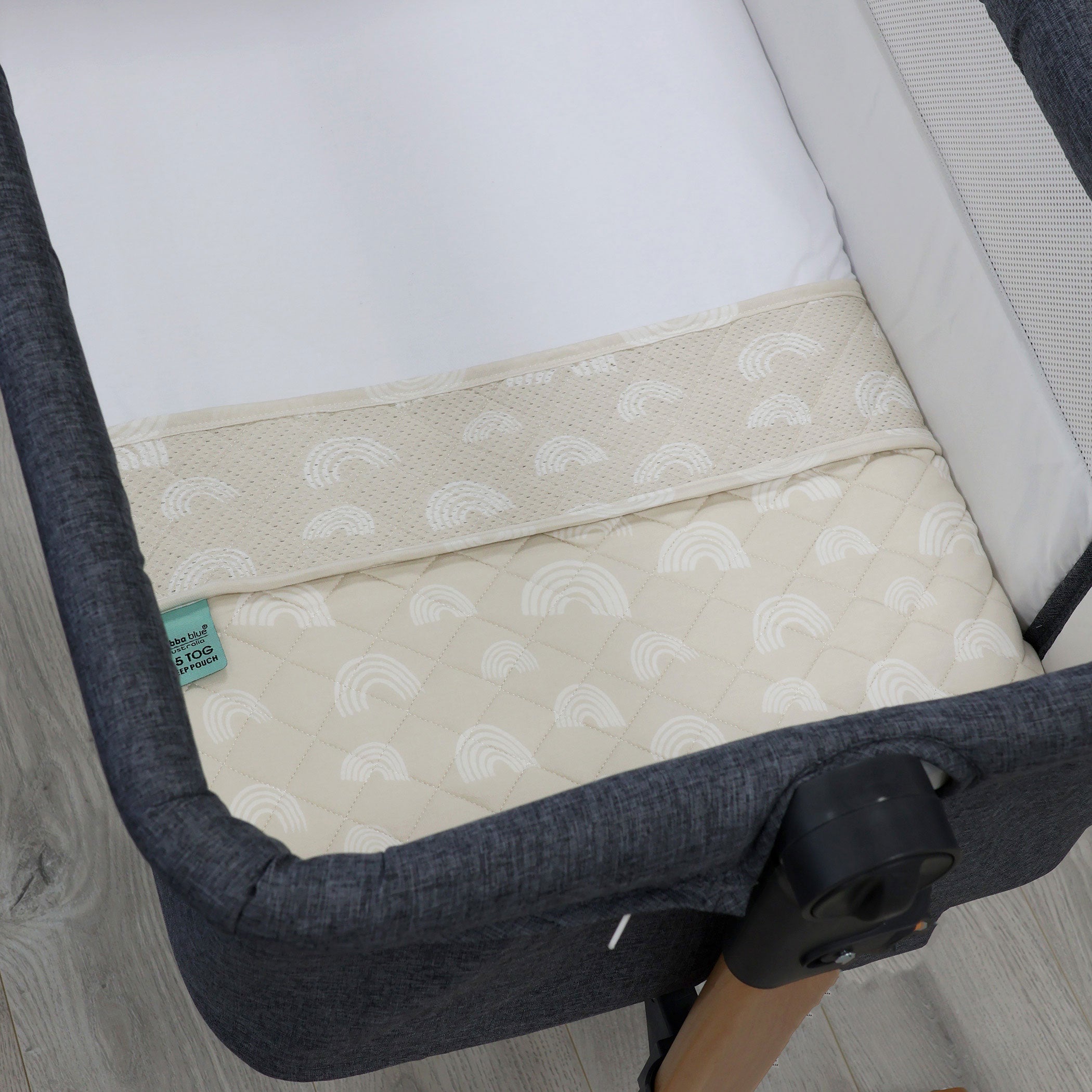 Nordic 2.5 TOG Baby Sleep Sack - Breathable Co-Sleeper & Bedside Bassinet for Newborns - Perfect for Safe Co-Sleeping and Nursery Use